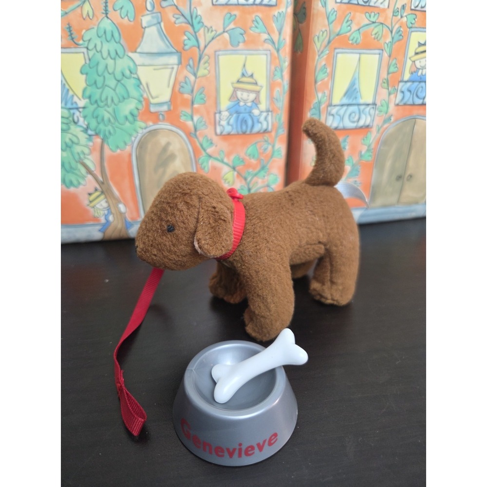 Madeline & Friends Dog Genevieve Toy Stuffed Animal Doll Learning Curve *no box*